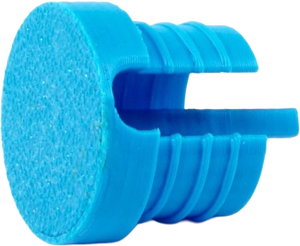 thingyfab Plug cap XLR light Blue Light Blue