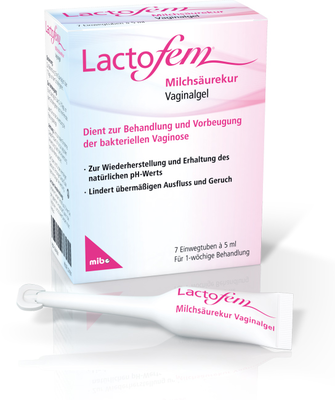 MIBE GmbH Arzneimittel LACTOFEM Milchsäurekur Vaginalgel 7X5 ml 12643921