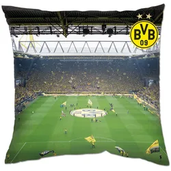 Kissen BVB SÜDTRIBÜNE (BL 40x40 cm) - bunt - BL 40x40 cm