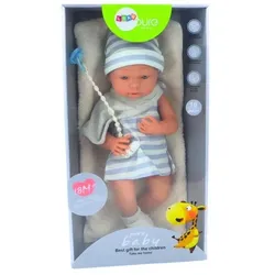 No Name Babypuppe in Kleidung mit Accessoires