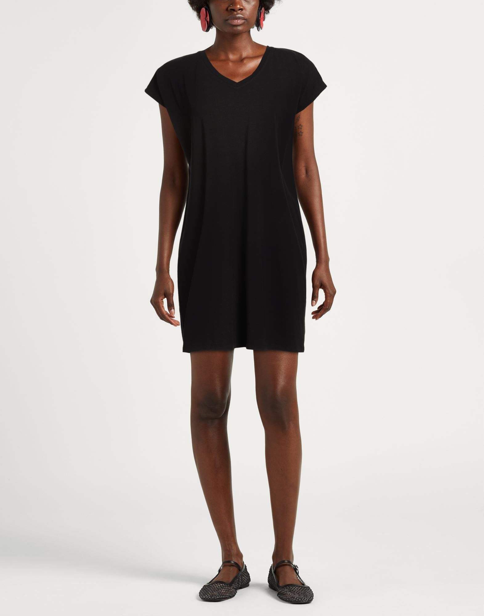 Eileen Fisher Minivestido Mujer Negro XS Mujer