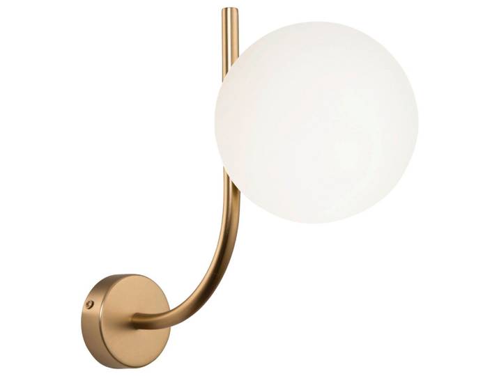 Wandleuchte Rendez-Vous Messingfarben max. 40 Watt Wandlampe