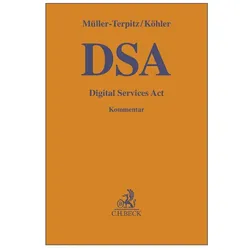 Digital Services Act, Fachbücher von Simon, Markus, Ralf, Köhler, Apel u a, Müller-Terpitz