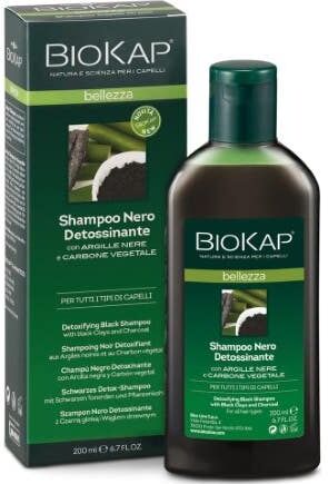 BIOKAP Champú Negro Detox 200 ml
