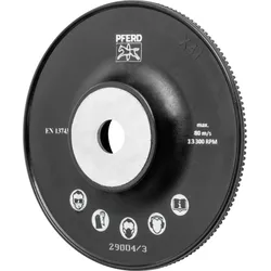 PFERD TOOLS Hochleistungs-Stützteller mit Spannmutter - 44890100