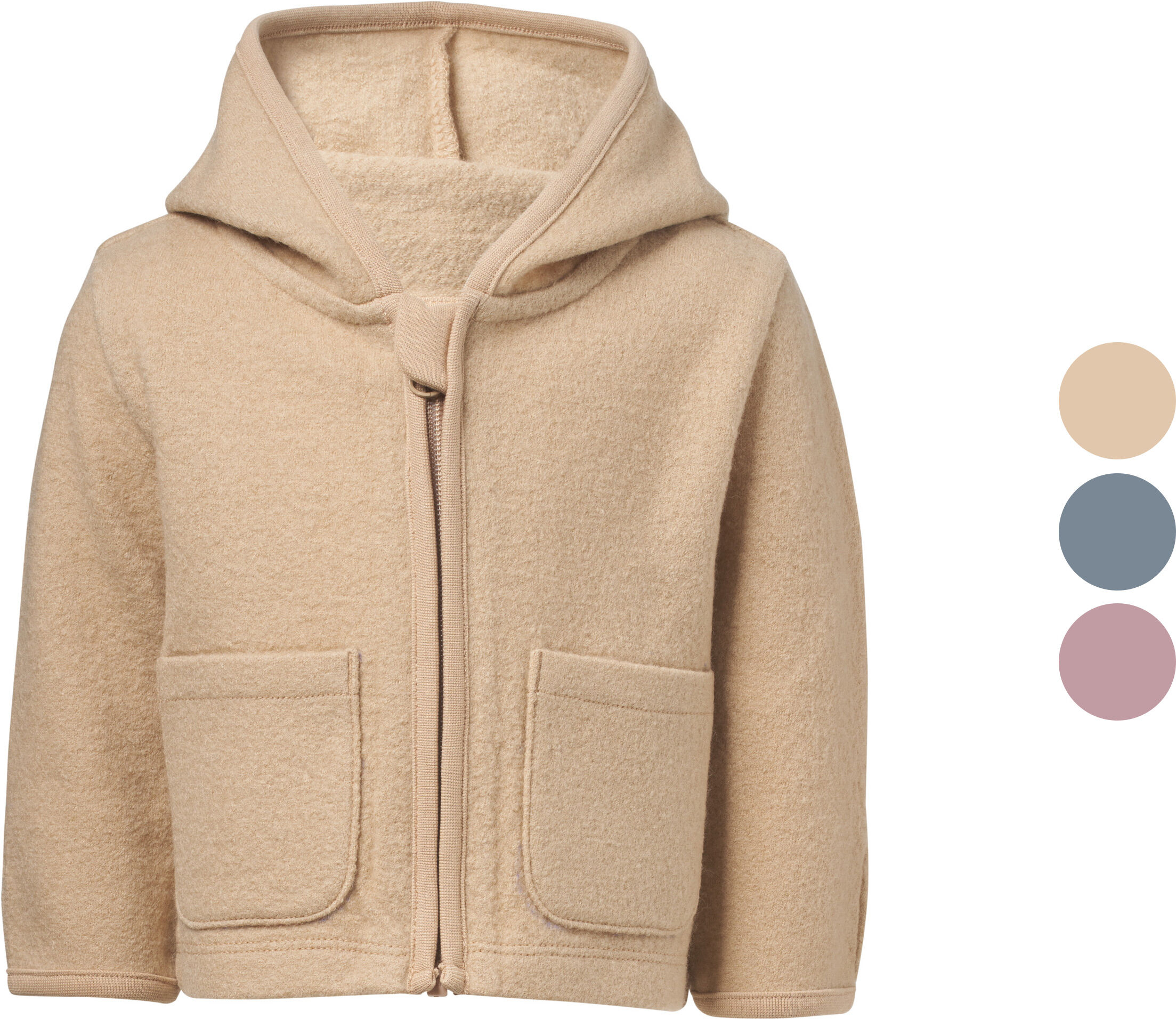 LUPILU® Premium Baby Wollwalk-Jacke