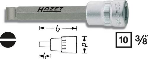 Hazet Steckschlüssel-Bit-Einsatz 3/8 (10 mm) 8803-1.2X8