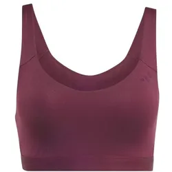 adidas All Me Essentials Support Sport BH Damen - maroon - M