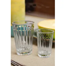 Grün & Form Portugiesisches Rillenglas 10cl