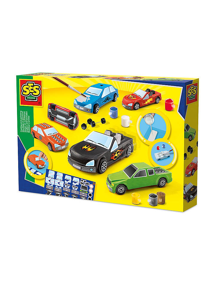 SES Kreativset "Autos gießen" - ab 6 Jahren - onesize