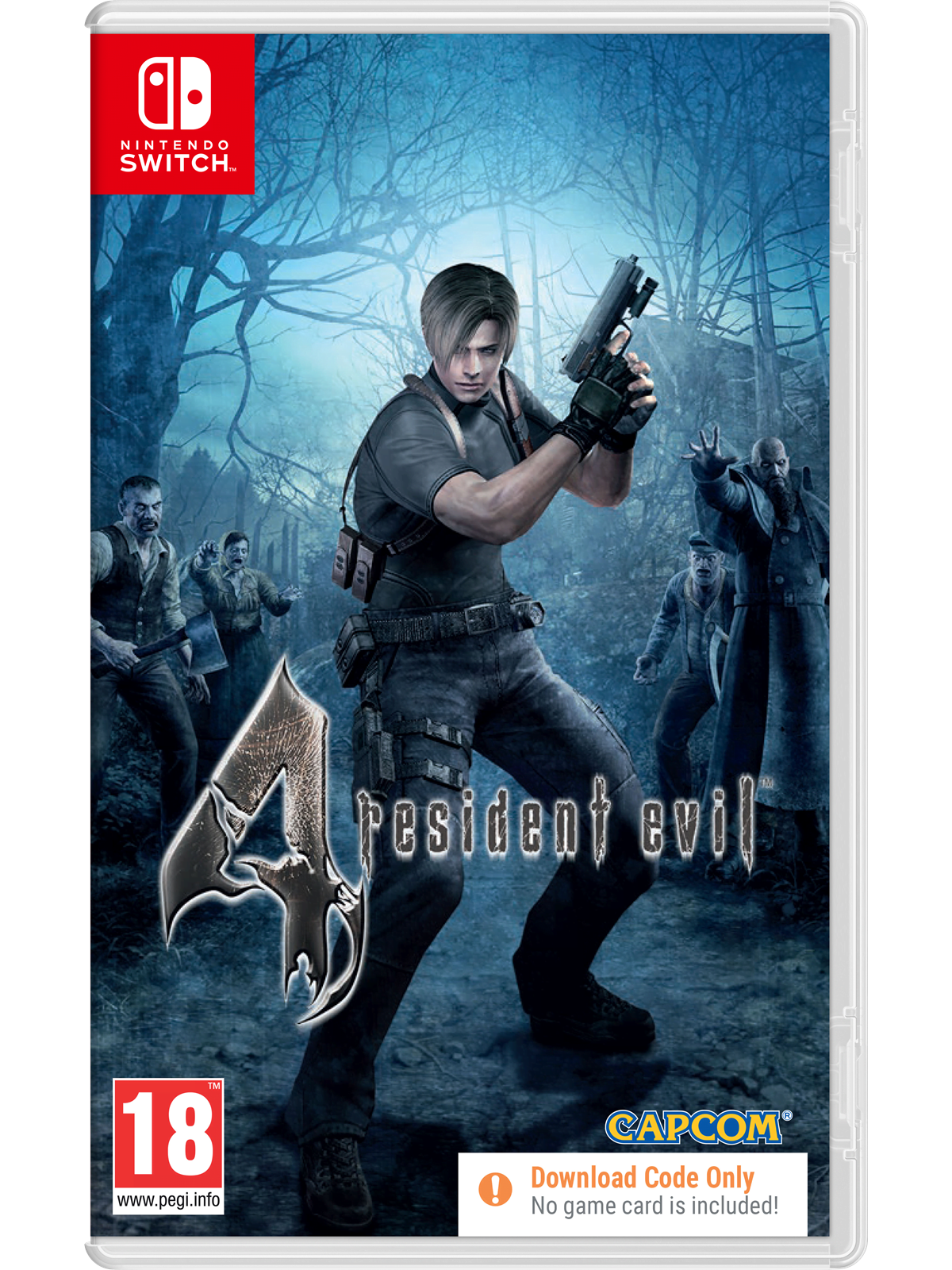 Resident Evil 4 (Code in a Box) - Nintendo Switch - Horror - PEGI 18