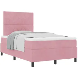 vidaXL, Boxspringbett, Basile Diamond blocks design (120 x 200 cm)