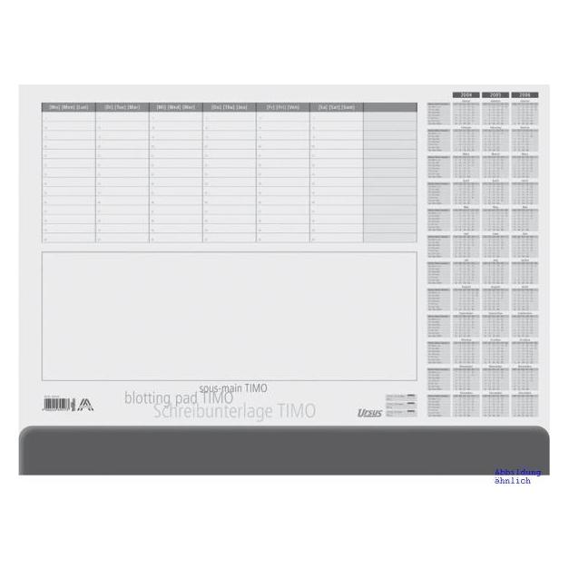 Ursus Schreibunterlage Timo mit Kalender (52.50 x 37.50 cm) (36437000)