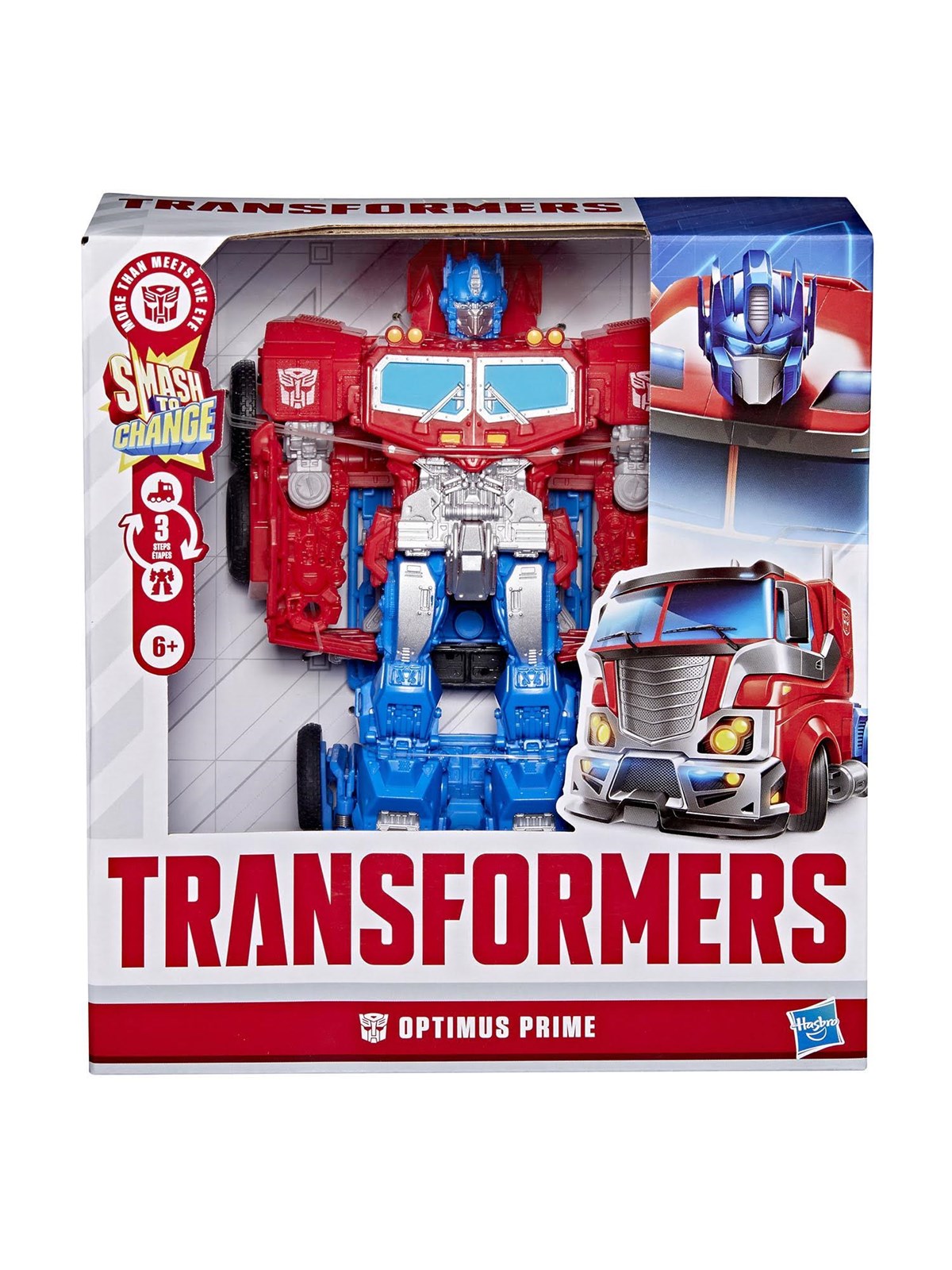 Transformers TRA Core 9in Smash changers Optimus Prime