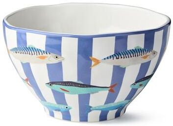 "Certified International Something Fishy 96 oz. Deep Bowl, 9"" x 5"" - 9.00""L x 9.00""W x 5.00""H"