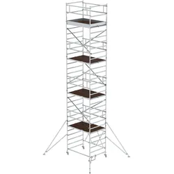 MUNK Klappgerüst 1,35x1,80m Plattform, 9,80m Arbeitshöhe