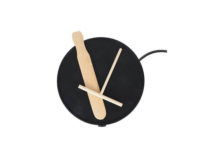 GOURMETMAXX Crêpesmaker 1200 W , schwarz, B:30,6cm H:6,7cm, Crepesmaker, Crêpesmaker