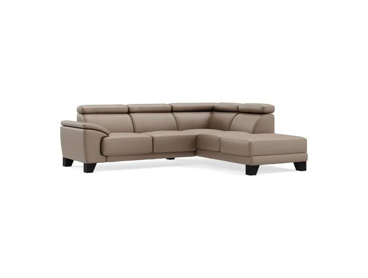 Ecksofa Lynn 2.0, Johann Jakob, kat. d, life line hasel, Leder