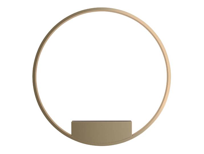 Applique murale LED Rim Ø 80cm Laiton Aluminium LED Module LED