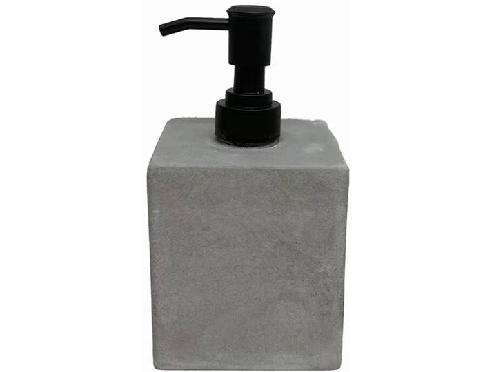 Seifenspender Gino grau Zement H 16 B 9 cm