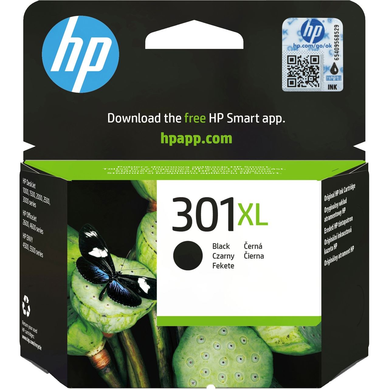 HP Druckkopf Nr.301XL CH563EE#UUS schwarz