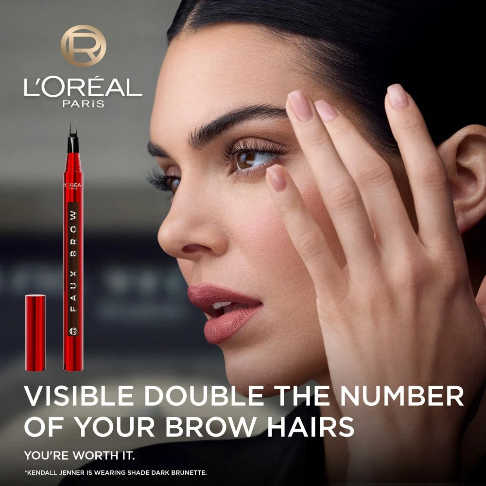 L'Oréal Paris Infallible Faux Brow Pen 1mL Soft Black