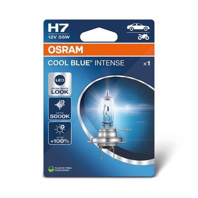 Osram H7 COOL BLUE INTENSE Glühlampe 1er Blister [Hersteller-Nr. 64210CBN-1BL]