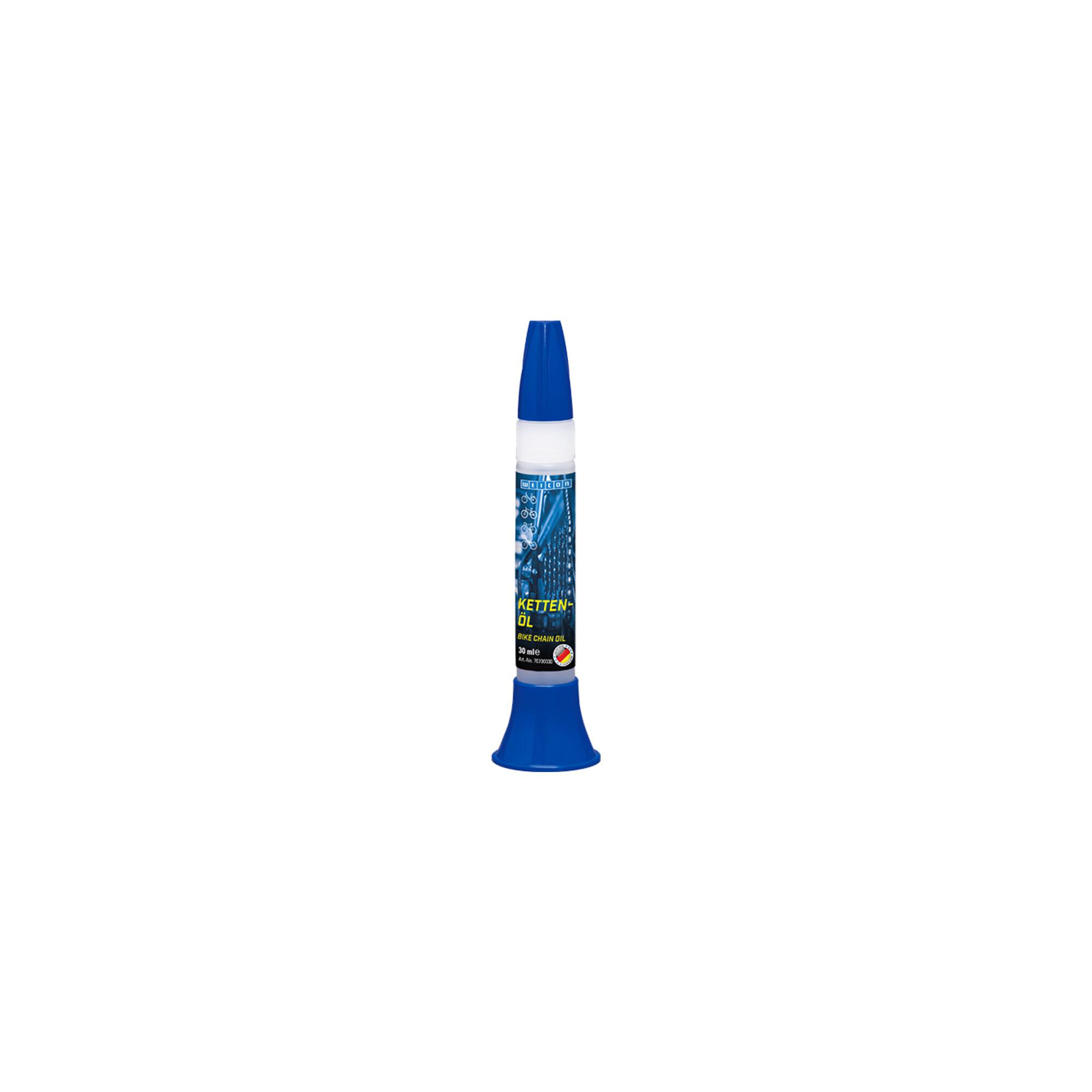 WEICON Kettenöl, mit spezieller PTFE-Formel, 30 ml, gelblich-weiß (70700030)