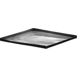 Hendi Hochgeschwindigkeits-Backblech, Antihaftbeschichtet,, Schwarz, 280x280x(H)15mm, Quadratisch, Backblech, Schwarz
