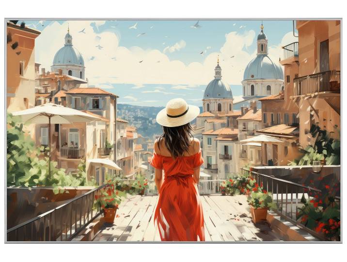 Bild mit Rahmen Perfect View image LAND