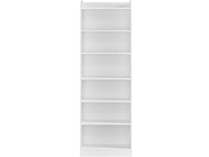 Yaheetech Bibliothèque sur Pieds Étagère de Rangement avec 7 Compartiments Ouverts Hauteur 180 cm Blanc
