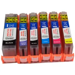 6x Tintenpatronen kompatibel f. Canon Pixma TS-8220 white ersetzt Canon PGI-580 und CLI-581 Tintenpatronen