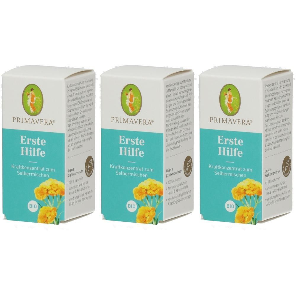 Erste Hilfe Kraftkonzentrat Bio x3 3x5 ml Ätherisches Öl