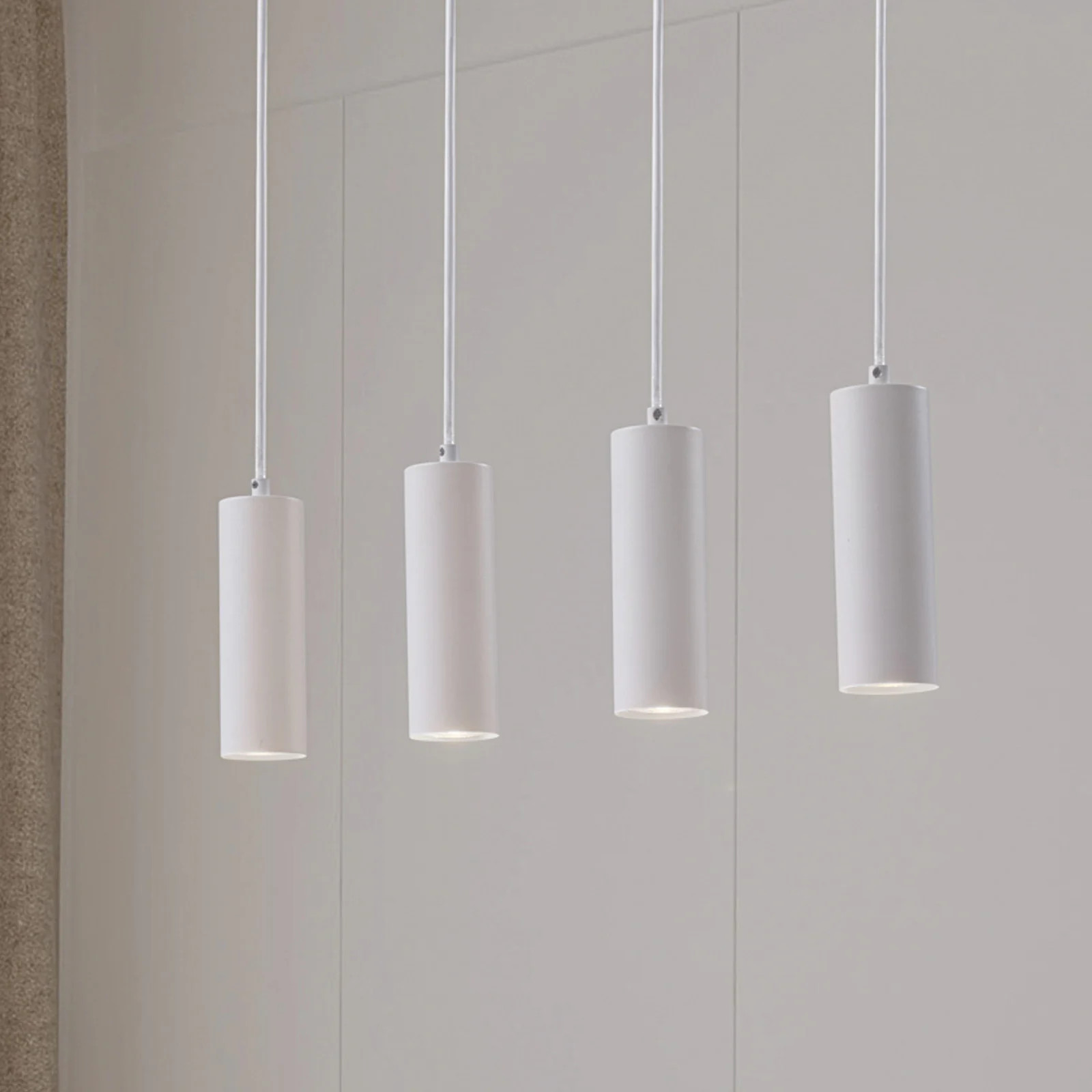 Lindby Joffrey Hanglamp Wit Metaal Modern Dimbaar