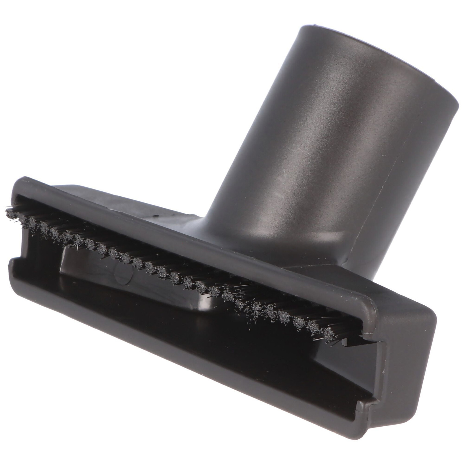 AccuCell Vloerzuigmond met borstelharen - 14 cm - Zwart