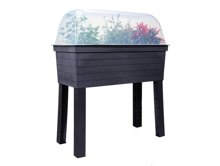 Carré potager URBAN sur pieds avec serre