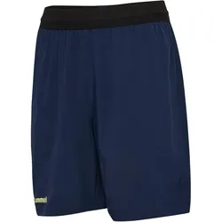 hummel hmlBLAZE 2.0 Trainingsshorts Kinder 7892 - marine/shadow lime 164