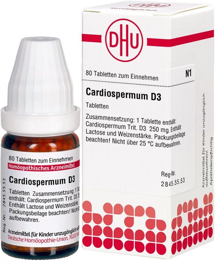 DHU Cardiospermum D3 Tabletten 80stk