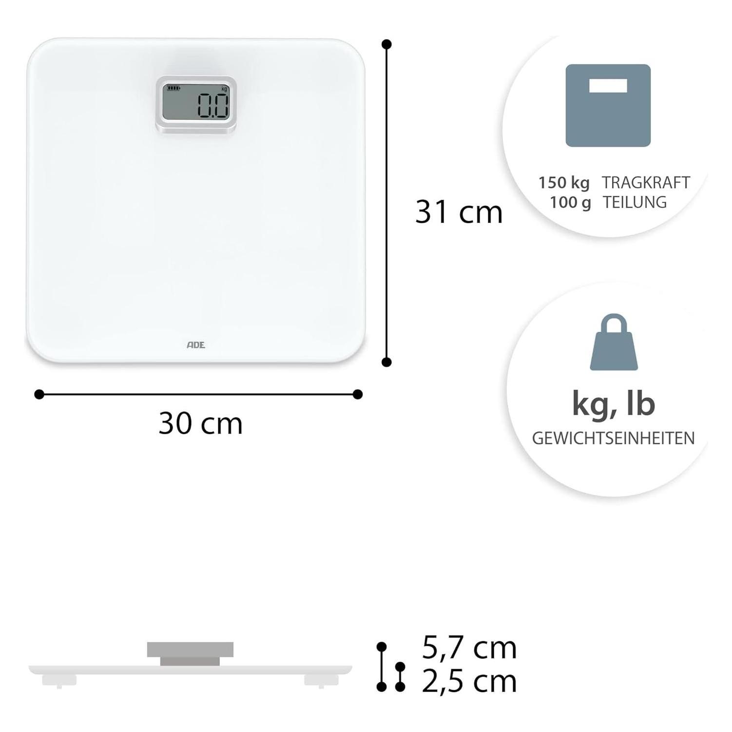 ADE Digitale Personenwaage - BE2208 (150 kg) (49906708)