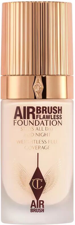 CHARLOTTE TILBURY - Airbrush Flawless Foundation – Leichte Foundation mit voller Deckkraft, 30 ml,  Cool