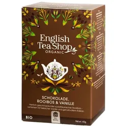 English Tea Shop Kakao, Rooibos & Vanille bio (20Btl)