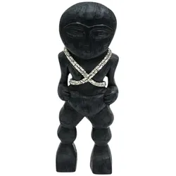 byRoom Afrikanische Figur aus Mangoholz, 15 x 38cm, schwarz