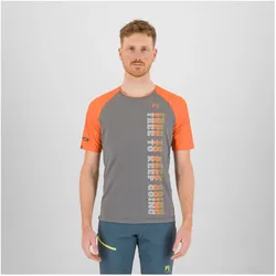 Karpos, Herren, Sportshirt, Moved Evo Jersey (M), Orange, Grau