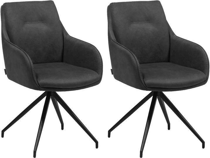 OMG Design Tijn (Set) 2 Stk.Drehstuhl, Armlehnenstuhl, pflegeleicht