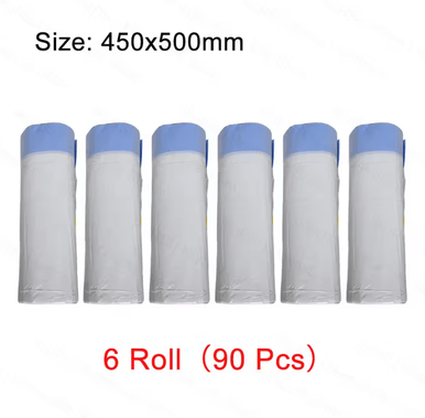 Inspire Curations Heavy Duty Smart Cat Litter Box Replacement Bags For TONEPIE & Q Clean 6 Roll