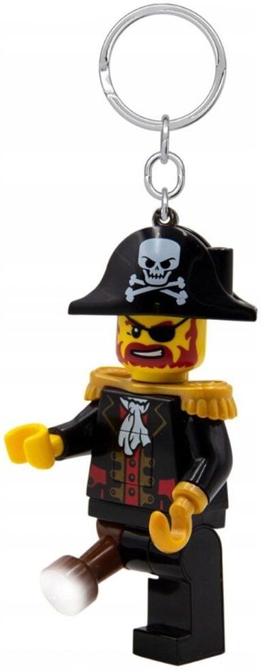 Lego - Keychain w/LED - Captain Brickbeard (4006036-LGL-KE23H)