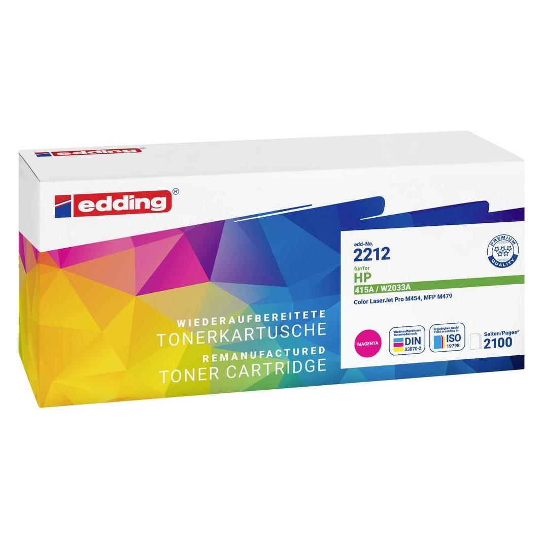 Edding EDD-2212 magenta Toner ersetzt HP 415A (W2033A) (M) (18-2212)