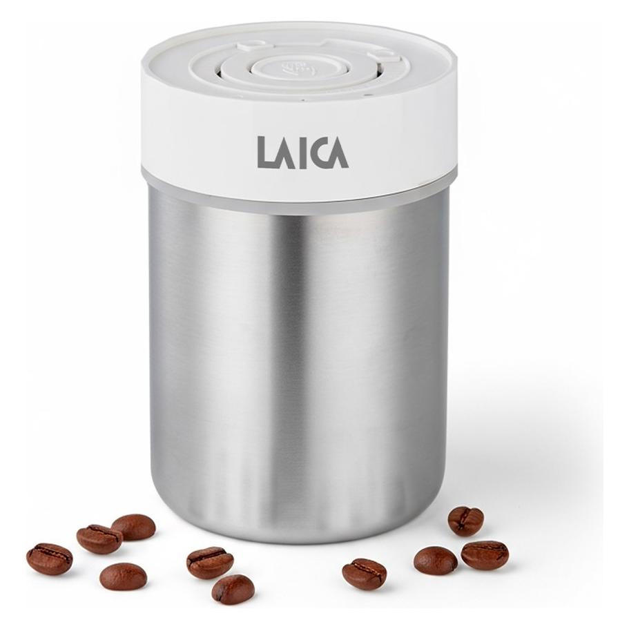 Laica Automatischer Vakuumbehälter, Stahl, 0,8 l (70614710)