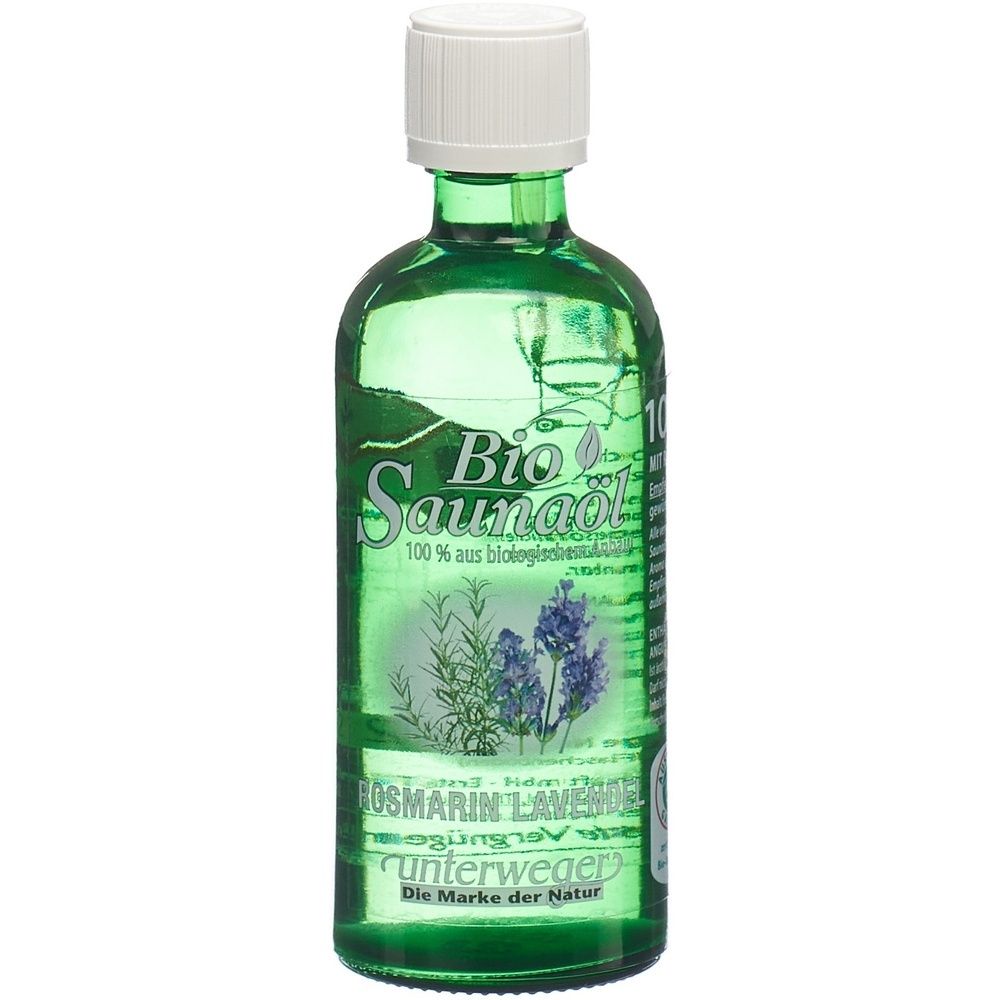 Unterweger Bio Saunaöl Rosmarin Lavendel 100 ml Öl