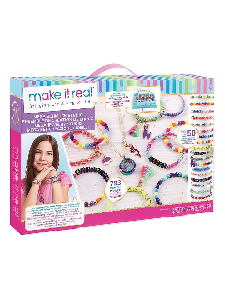 make it real Kreativset "Mega Schmuck Studio" - ab 8 Jahren - onesize